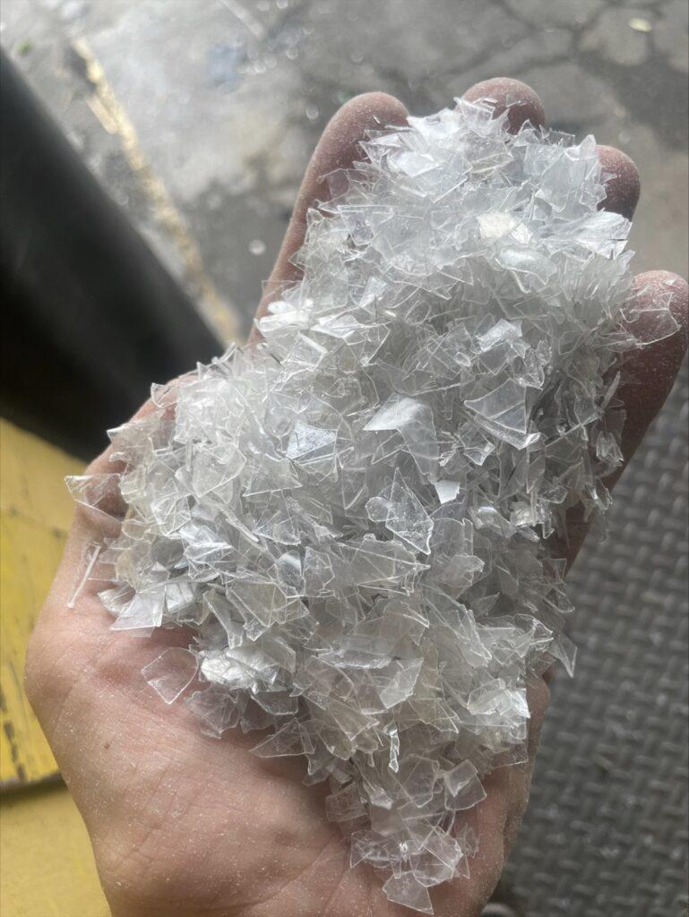 廃プラスチック PET粉砕品 スクラップ