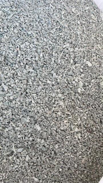 廃プラスチック 塩ビパイプ粉砕品 ライトグレー色