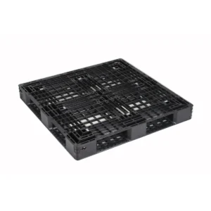 JL-D4・1111E⑦ プラスチックパレット 1100×1100×125mm 片面使用・4方差し