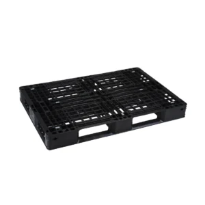 JL-D4・1208EU プラスチックパレット 1200 × 800 × 120mm 片面使用・4方差し