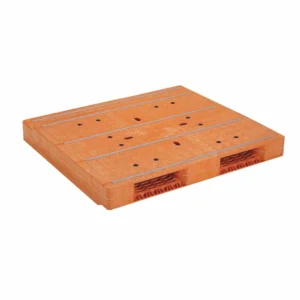 HH-D2・110140 プラスチックパレット 1100×1400×145mm 片面使用型2方差し 積載面