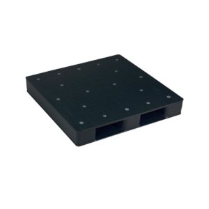 JC-D2・1111C プラスチックパレット 1100 × 1100 × 150mm 片面使用・2方差し
