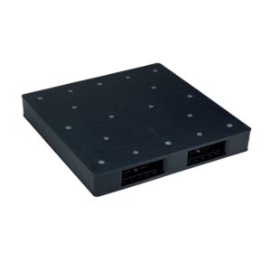 JC-R2・1111C プラスチックパレット 1100 × 1100 × 150mm 両面使用・2方差し