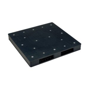 JC-R2・1111F プラスチックパレット 1100 × 1100 × 125mm 両面使用・2方差し