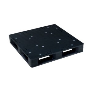 JCK-D4・100100 プラスチックパレット 1000 × 1000 × 150mm 片面使用・4方差し