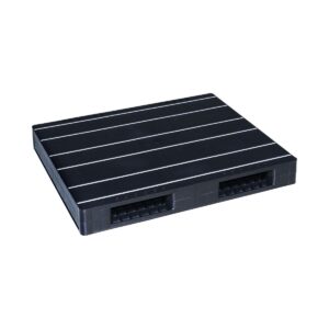 JCK-R2・100120 プラスチックパレット 1000 × 1200 × 145mm 両面使用・2方差し