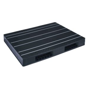 JCK-R2・100130 プラスチックパレット 1000 × 1300 × 145mm 両面使用・2方差し