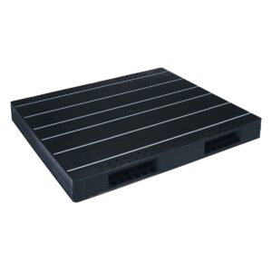 JCK-R2・120140 プラスチックパレット 1200 × 1400 × 145mm 両面使用・2方差し