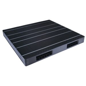 JCK-R2・130140 プラスチックパレット 1300 × 1400 × 145mm 両面使用・2方差し