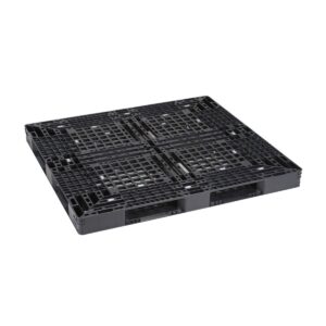 JL-D4・120112 プラスチックパレット 1200 × 1115 × 95mm 片面使用・4方差し