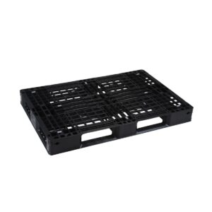 JL-D4・1208EU プラスチックパレット 1200 × 800 × 120mm 片面使用・4方差し