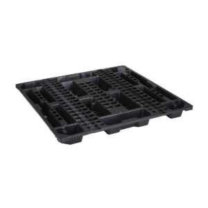 JL-S2・1111E プラスチックパレット 1100 × 1100 × 85mm スキッド・2方差し