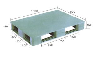 GOLDLINE SFD-1108 プラスチックパレット