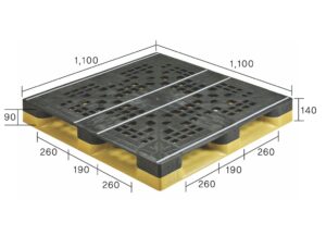GOLDLINE SFG-1111 プラスチックパレット