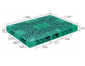 GOLDLINE SFG-1441 プラスチックパレット