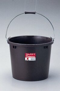 リス興業 ゴムバケツ 柄付き