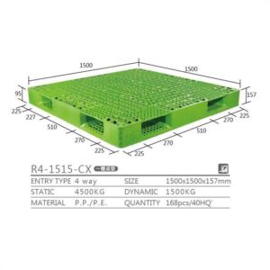 新台 R4-1515-CX プラスチックパレット