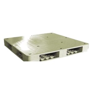 WR-R4-1111 プラスチックパレット 1100×1100×150mm 両面使用・4方差し 容器包装リサイクル材